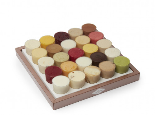 La Glacerie par David Wesmaël - Meilleur Ouvrier de France - Coffret de 25 verrines glacées de fêtes " l'âme des bois"