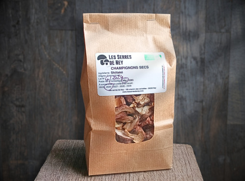 Elevage de Cochons en Forêt et Produits du Terroir Jurassien - Champignons Shiitaké bio déshydratés