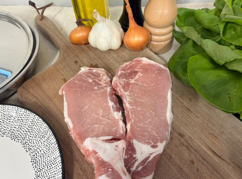 L’Echo Paysan - Côte de porc filet du Cantal sans os 3 x2
