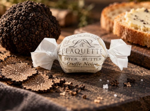 Beurre Plaquette - Sachet de 10 bonbons de beurre 20 g Truffe Noire