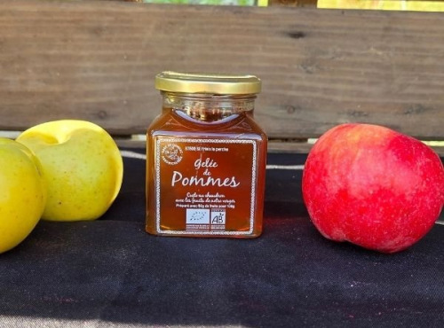 Le verger bio de Quinsac - Gelée de pommes 330gr BIO