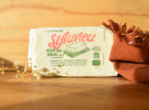 Dégustonfoin - [Précommande] Beurre cru Bio - Demi-Sel 250g