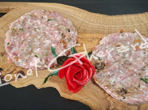 Boucherie Charcuterie Traiteur Lionel Ghérardi - Steak de Veau Tomate / Basilic x 4