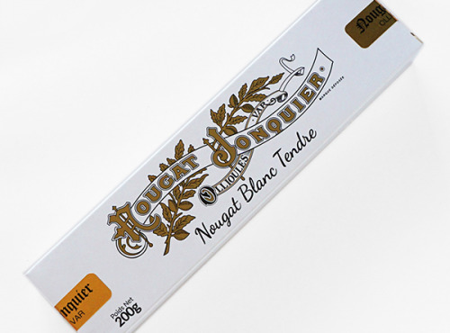 Maison Jonquier - Nougat Blanc Tendre - Barre - 200g