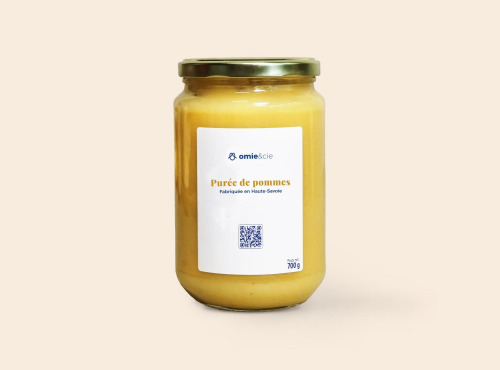 Omie - DESTOCKAGE - Purée de pommes de Savoie - 700 g