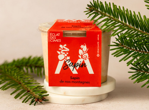 Eclat des cimes - Crème glacée Sapin de nos montagnes 440 ml