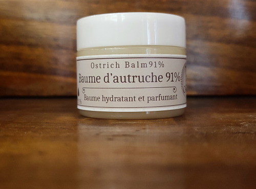 L'Autruche de Laurette - Baume nature à l'huile d'autruche 91% (50 ml)