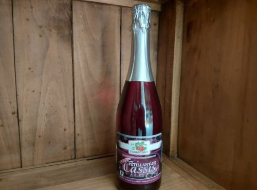 Le Domaine du Framboisier - Pétillant de Cassis sans alcool 75cl