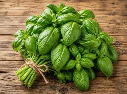 Nature et Saveurs - Ferme Aquaponique et Permacole Astérienne - Basilic Genovese – intensité aromatique et fraîcheur maîtrisée