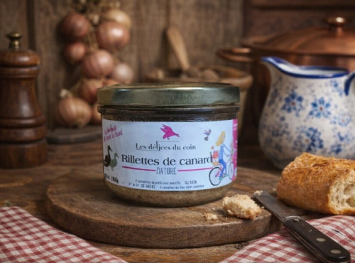 La Maison du Charolais - Rillettes de canard nature 180g