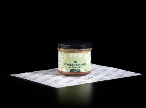 Nemrod - Terrine de Sanglier au Pinot Gris - 24x100g
