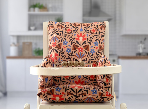 Timouny - Coussin de chaise haute, imperméable, modèle Jeanne