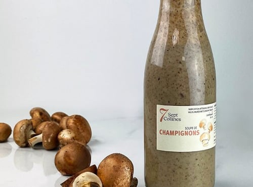 Sept Collines - Soupe de Champignons - 700 ml (Lauréat Guilde des Artisans de la Tour Eiffel)