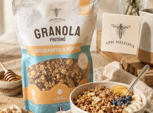 Apis Mellona - Granola Protéiné Aux cacahuètes de Souston