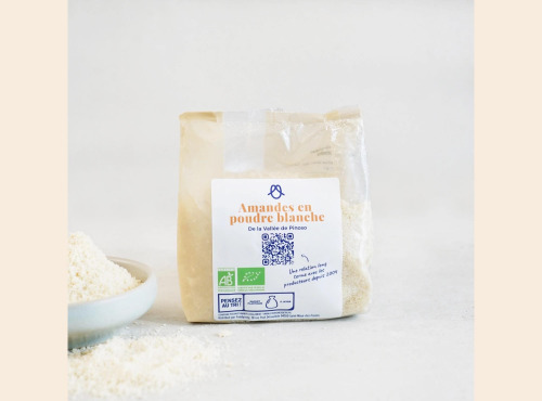 Omie - Amandes en poudre blanche - 125 g