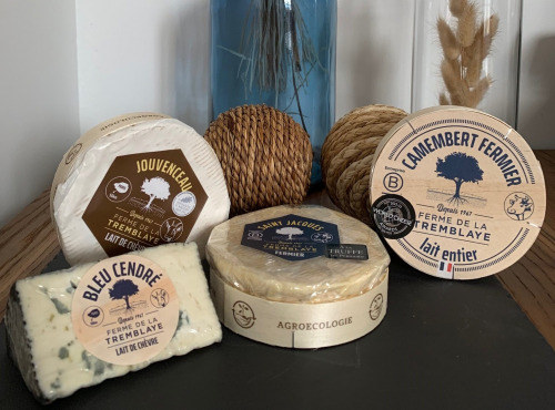 Ferme de La Tremblaye - Plateau " Fromages de Noël "