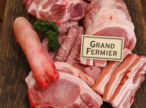 Ferme de la Paumerais - COLIS DE PORC "GRAND FERMIER" - 33 Kg