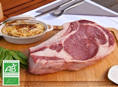 Ferme Bichet - Côte de boeuf BIO env 1kg