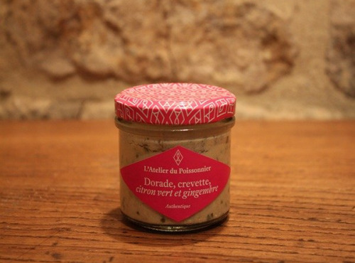 La Ferme DUVAL - Rillette Dorade, crevette, citron vert etgingembre - 90g