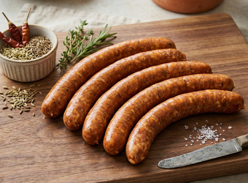 Le Cochon Sans Cochonnerie - Chipolatas au piment de Bresse sans nitrite 320g