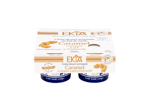 Bastidarra - Ekia - Crème Dessert Caramel Beurre Salé 4*100gr