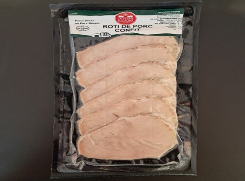 La ferme Elizaldia - Confit de porc en paquet x6