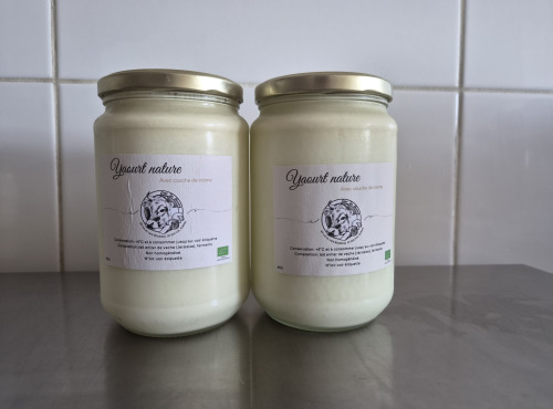 Ferme du Bourney - Lot de deux yaourts 73cl