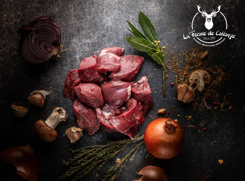 LA FERME DE COLLONGE - Civet de cerf 1kg