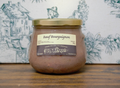 Ferme des Hautes Granges - Bœuf Bourguignon - 790 g