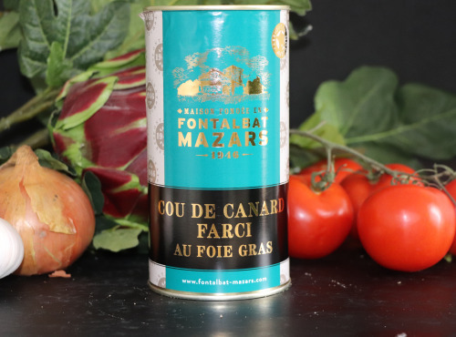 Fontalbat Mazars - Cou de canard farci 20% foie gras