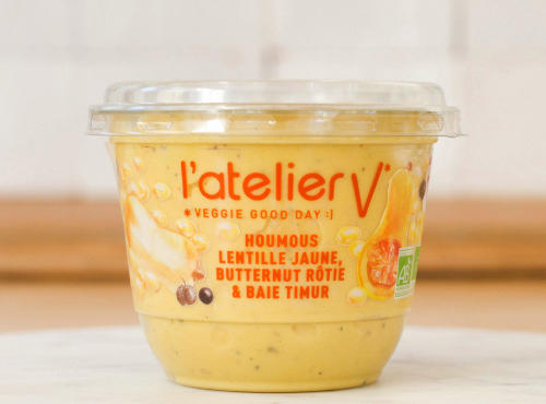 L'Atelier V* - Houmous de Lentille jaune, butternut rôtie et poivre de timut 150g