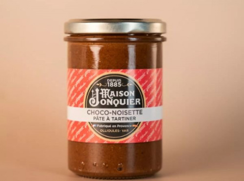 Maison Jonquier - Pâte à tartiner chocolat-noisette artisanale - 250g (sans huile de palme)