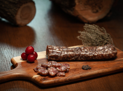 La Ferme du Pouzet - Saucisse sèche agneaux bio - 230g