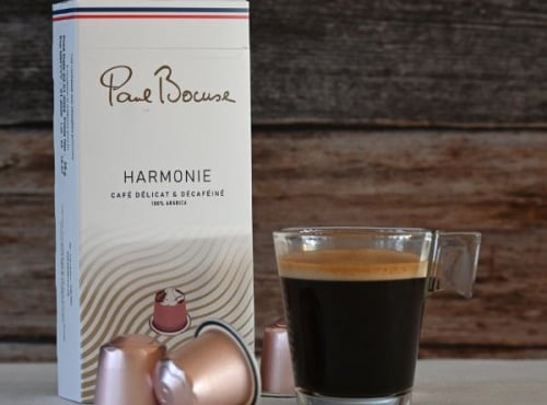 Les Produits Paul Bocuse - café Capsules Harmonie Décaféiné