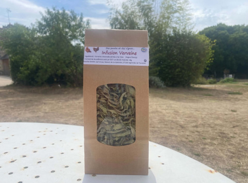 Des Poules et des Vignes à Bourgueil - Infusion Verveine