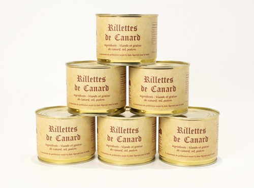 Domaine de Favard - Lot de 6 Rillettes de Canard 200g