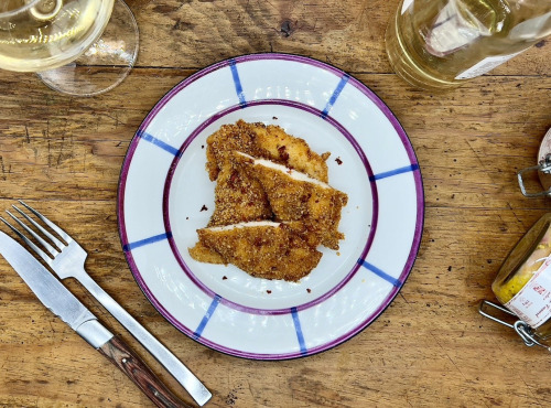 Ferme de Vertessec - Aiguillettes de poulet panées x4 -250g