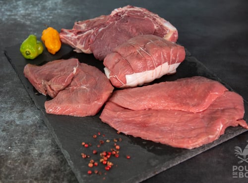 Nature viande - colis de veau Limousin 3 KG