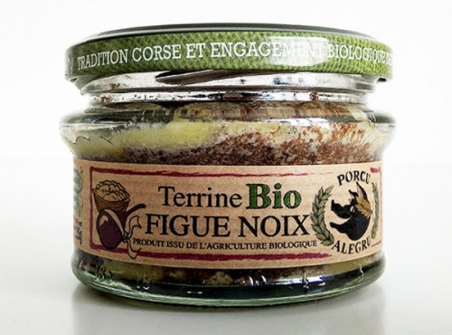 Jean-Paul Vincensini et Fils - Terrine de Porc à La Figue et aux Noix Bio