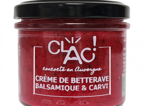 CLAC Conserverie - Crème betterave balsamique carvi bio 100g
