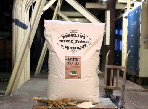 Moulins de Versailles - Farine De Blé Bio T150 / Intégrale - 25kg
