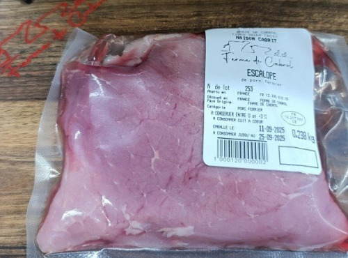 La Ferme de Cabrol - Escalope de veau 500g