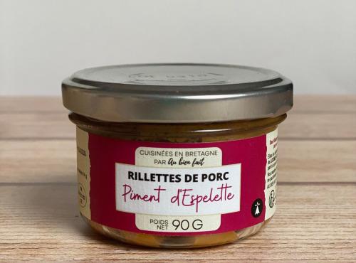 Au Bien Fait - Rillettes Piment d'Espelette - 90g