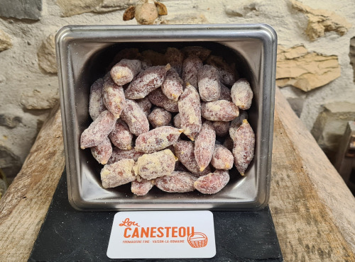 Lou Canesteou - Grignotons parmesan mini saucissons 200g