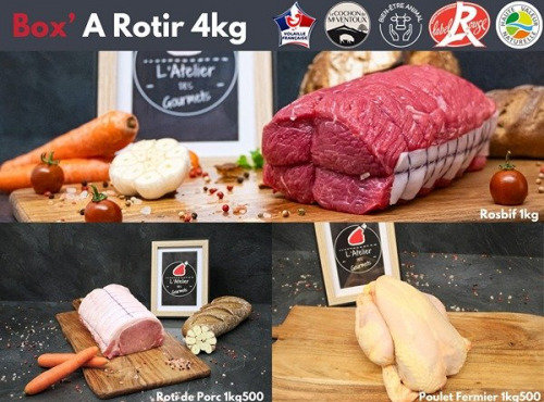 L'Atelier des Gourmets - Boucherie Charcuterie en Provence - Box a Rotir