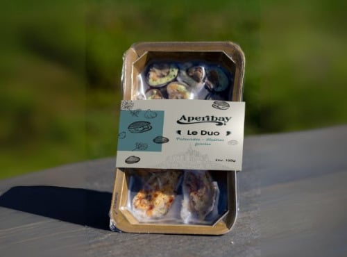 Aperibay – Les Shellfarmers épicuriens - Huitres et palourdes farcies 4x10