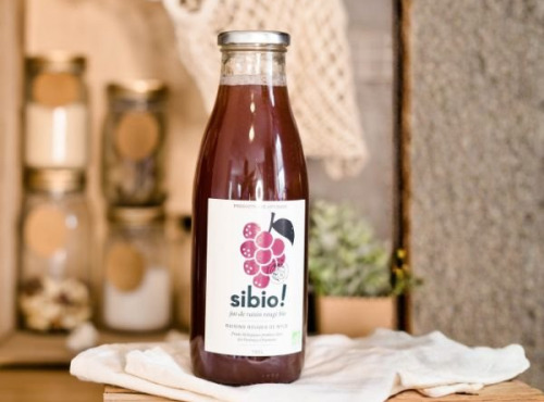 Sibio - Jus de Raisin Rouge bio 75cl