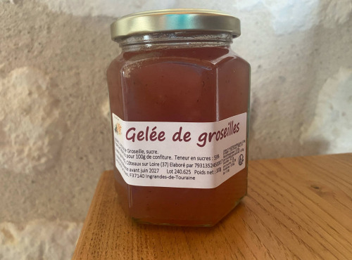 Des Poules et des Vignes à Bourgueil - Gelée de groseilles