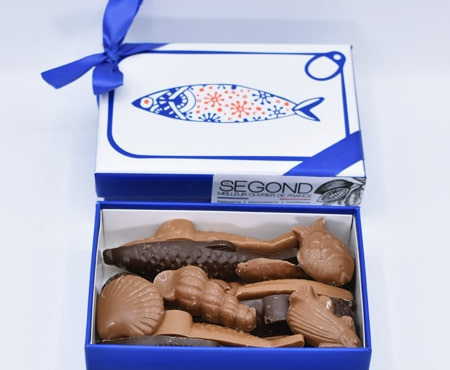 Philippe Segond MOF Pâtissier-Confiseur - Boite De Sardines Chocolat 140g