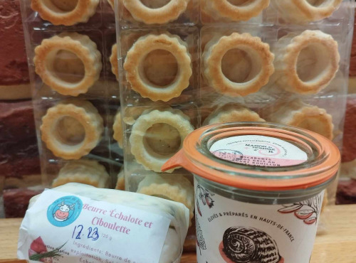Maison du Nombre d'Or - offre Noël : escargot+beurre d'ail+bouchées feuilletées
